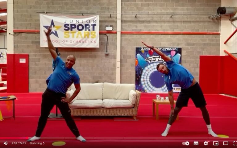 home school fitness video for key stage 2