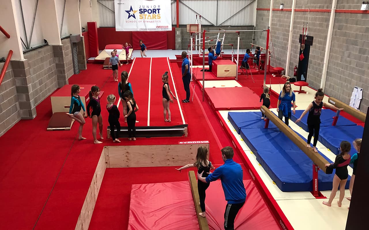 Our gymnastics facilities in action